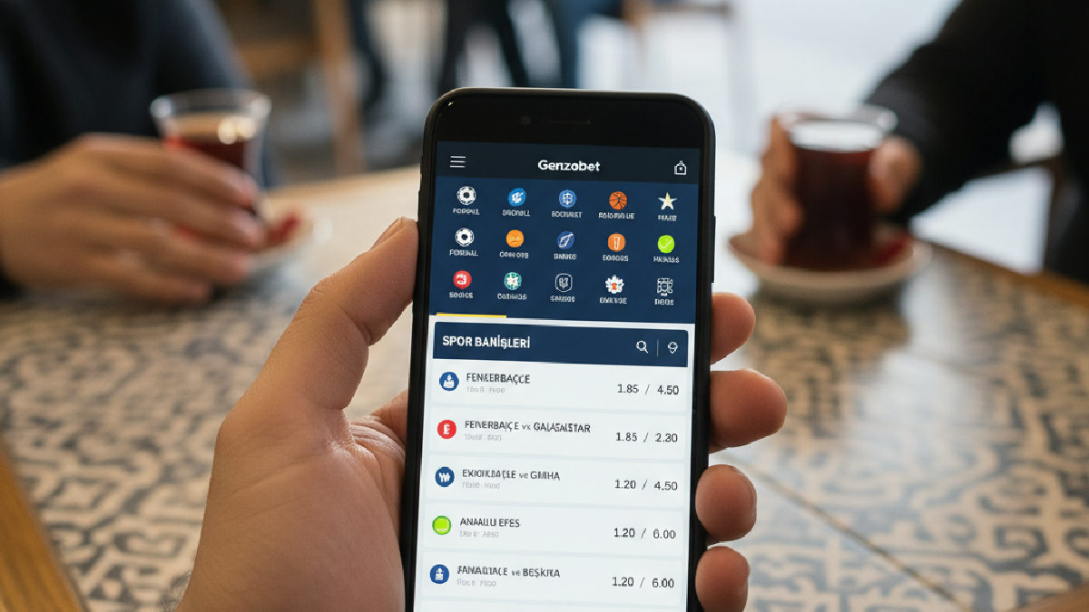 Genzobet mobil arayüzü sayesinde bahis her zaman cebinizde
