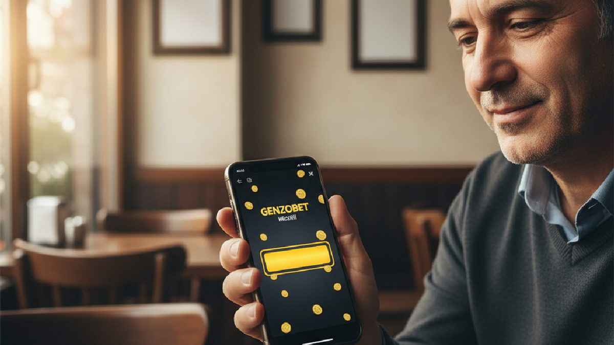 Mobil cihaz üzerinden Genzobet bonus kodlarını kolayca etkinleştirme süreci.