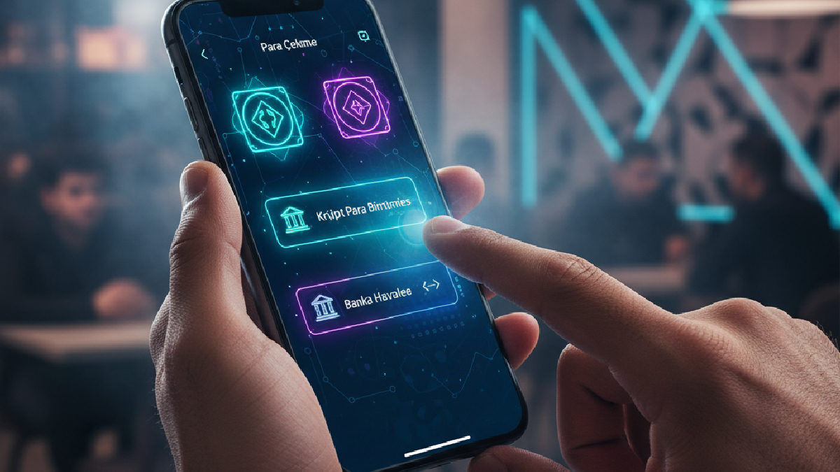 Mobil cihaz üzerinden Genzobet para çekme işlemlerinin kolaylığı ve hızı.